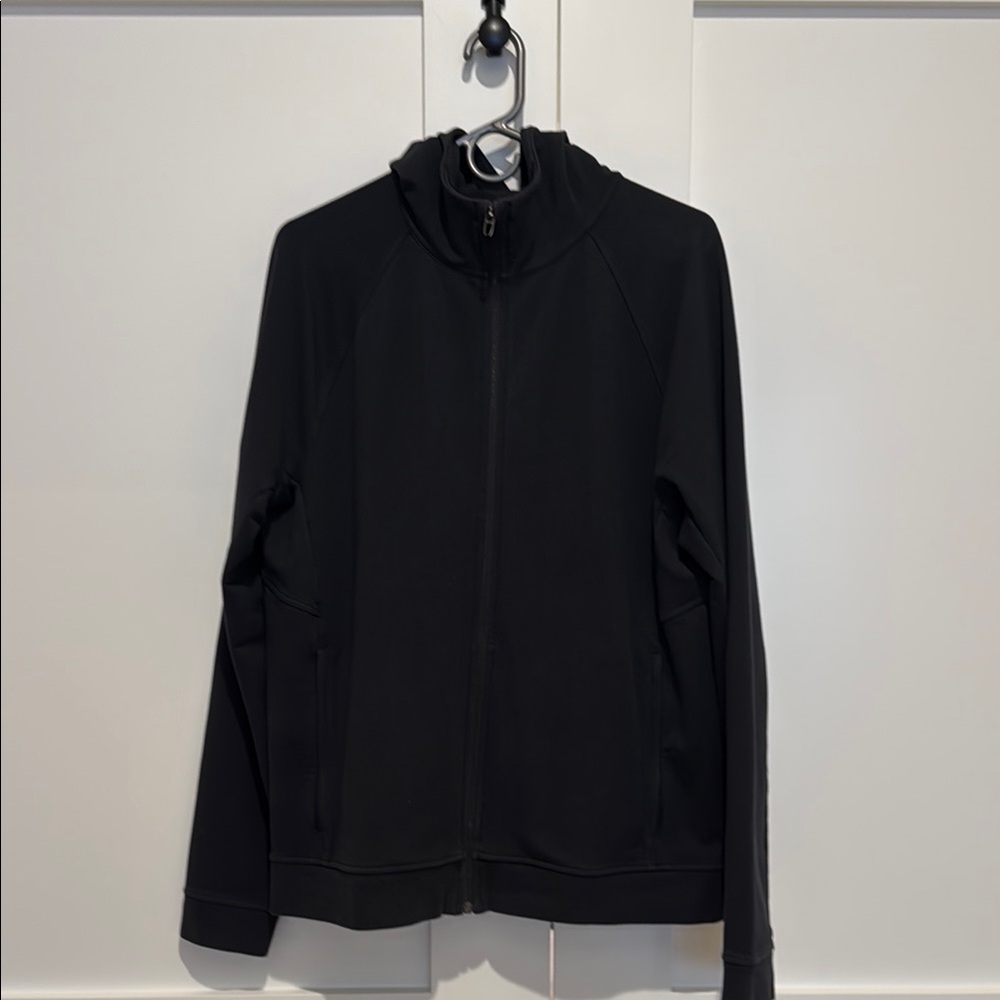 Black Men's Zipper Jacket